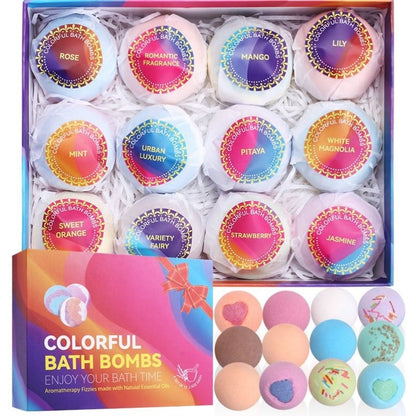 Bath Bomb Salt Essential Oil Loofah Bomb Body Whitening